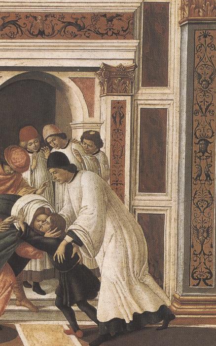 Sandro Botticelli Stories of St Zanobius (mk36) Sweden oil painting art